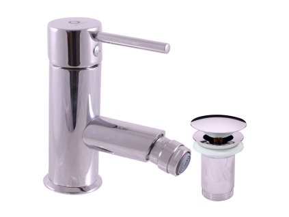 SEINA - Bidetová baterie s výpustí, Chrom SE945.0K, RAV Slezák (Barva Chrom, Rozměr 1/2")