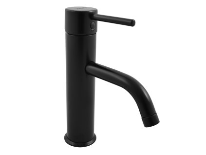 SEINA - Umyvadlová baterie bez výpusti, Černá - matná SE922.0CMAT, RAV Slezák (Barva Černá - matná, Rozměr 1/2")