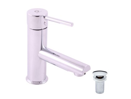 SEINA - Umyvadlová baterie s výpustí, Chrom SE927.0K, RAV Slezák (Barva Chrom, Rozměr 1/2")