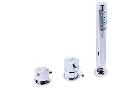 SEINA - Vanová baterie 4-otvorová, Chrom SE975.0P, RAV Slezák (Barva Chrom, Rozměr 1/2")