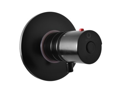 4915 1 sprchova baterie podomitkova 1 cestna s telesem cerna matna dt283cmat rav slezak