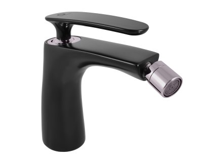TIGRIS - Bidetová baterie  bez výpusti, Černá matná/Chrom TG144.0CMATC, RAV Slezák (Barva černá matná/chrom, Rozměr 1/2")