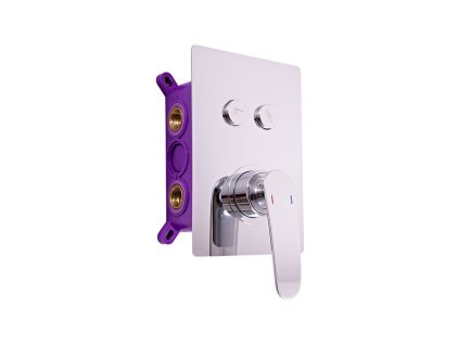 2548 2 tigris vanova sprchova baterie podomitkova baterie 2 cestna s telesem a s boxem chrom tg186box rav slezak