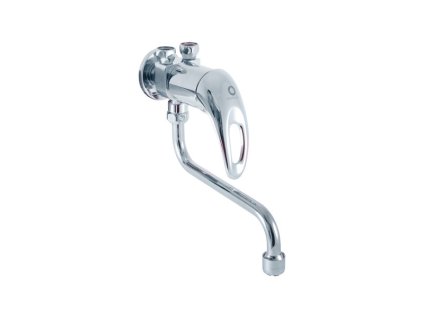 Umyvadlová/dřezová baterie pro nízkotlaké ohřívače, Chrom E001/21, RAV Slezák (Barva Chrom)