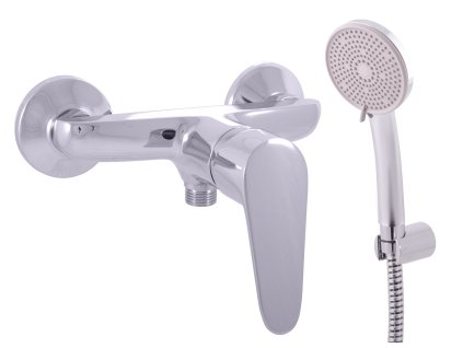 VICTORIA - Sprchový set s baterií, Chrom VI281.5/1, RAV Slezák (Barva Chrom, Rozměr 100 mm)