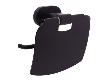 3082 1 yukon koupelnovy doplnek drzak toaletniho papiru s krytem cerna matna yua0400cmat rav slezak