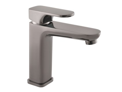 YUKON - Umyvadlová baterie bez výpusti, Metal Grey - kartáčovaná YU128.0MGK, RAV Slezák (Barva METAL GREY - kartáčovaná, Rozměr 1/2")