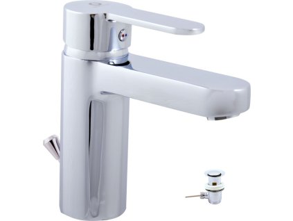 ZAMBEZI - Umyvadlová baterie s výpustí, Chrom ZA027.0, RAV Slezák (Barva Chrom, Rozměr 1/2")