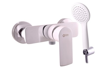 4183 1 vltava sprchovy set s baterii bila chrom vt481 5 1cb rav slezak