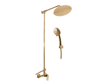COLORADO - Sprchový systém s vodovodní baterií, Zlatá - lesklá CO182.5/4Z, RAV Slezák (Barva ZLATÁ - lesklá, Rozměr 100 mm)