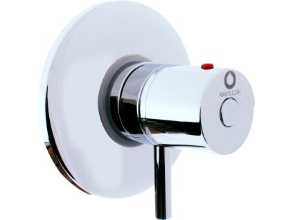 TERMOSTATICKÁ - Sprchová baterie podomítková 1-cestná s tělesem, Chrom DT283, RAV Slezák (Barva Chrom)