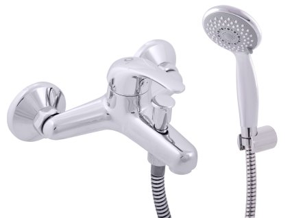 SÁZAVA - Vanový set s baterií, Chrom SA054.0/1, RAV Slezák (Barva Chrom, Rozměr 100 mm)