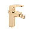 AMUR - Bidetová baterie  bez výpusti, Zlatá - lesklá AM744.0Z, RAV Slezák (Barva ZLATÁ - lesklá, Rozměr 1/2")