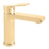 COLORADO - Umyvadlová baterie bez výpusti, Zlatá - lesklá CO128.0Z, RAV Slezák (Barva ZLATÁ - lesklá, Rozměr 1/2")
