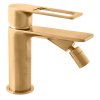 NIL - Bidetová baterie  bez výpusti, Zlatá - kartáčovaná NL244.0ZK, RAV Slezák (Barva ZLATÁ - kartáčovaná, Rozměr 3,8")