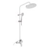 COLORADO - Sprchový systém s vodovodní baterií, Bílá/Chrom CO182.5/7BC, RAV Slezák (Barva bílá/chrom, Rozměr 100 mm)